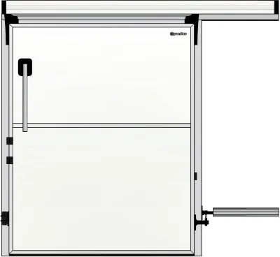 Холодильні відкатні одностулкові