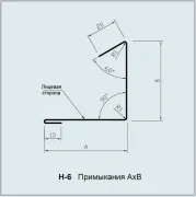 Нащільник H-6 примикання