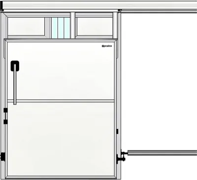 Холодильні відкатні під монорейку