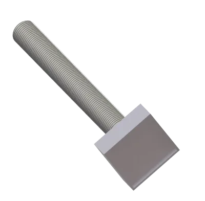 Нейлоновий гвинт М12 L 300 мм